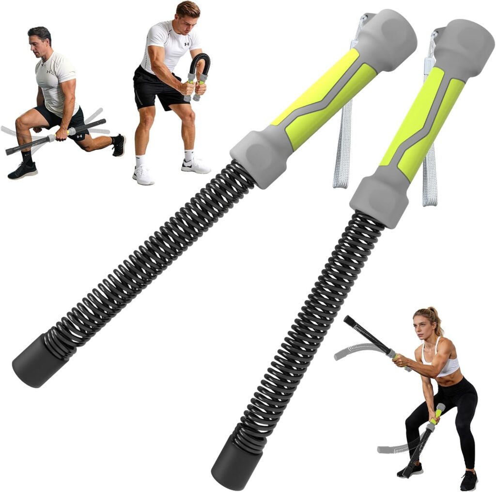 Weighted Cordless Battle Ropes, 2-in-1 Portable Ropeless Bat…